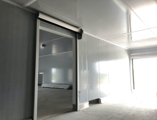 Geldards Cold Room Panelling Installation