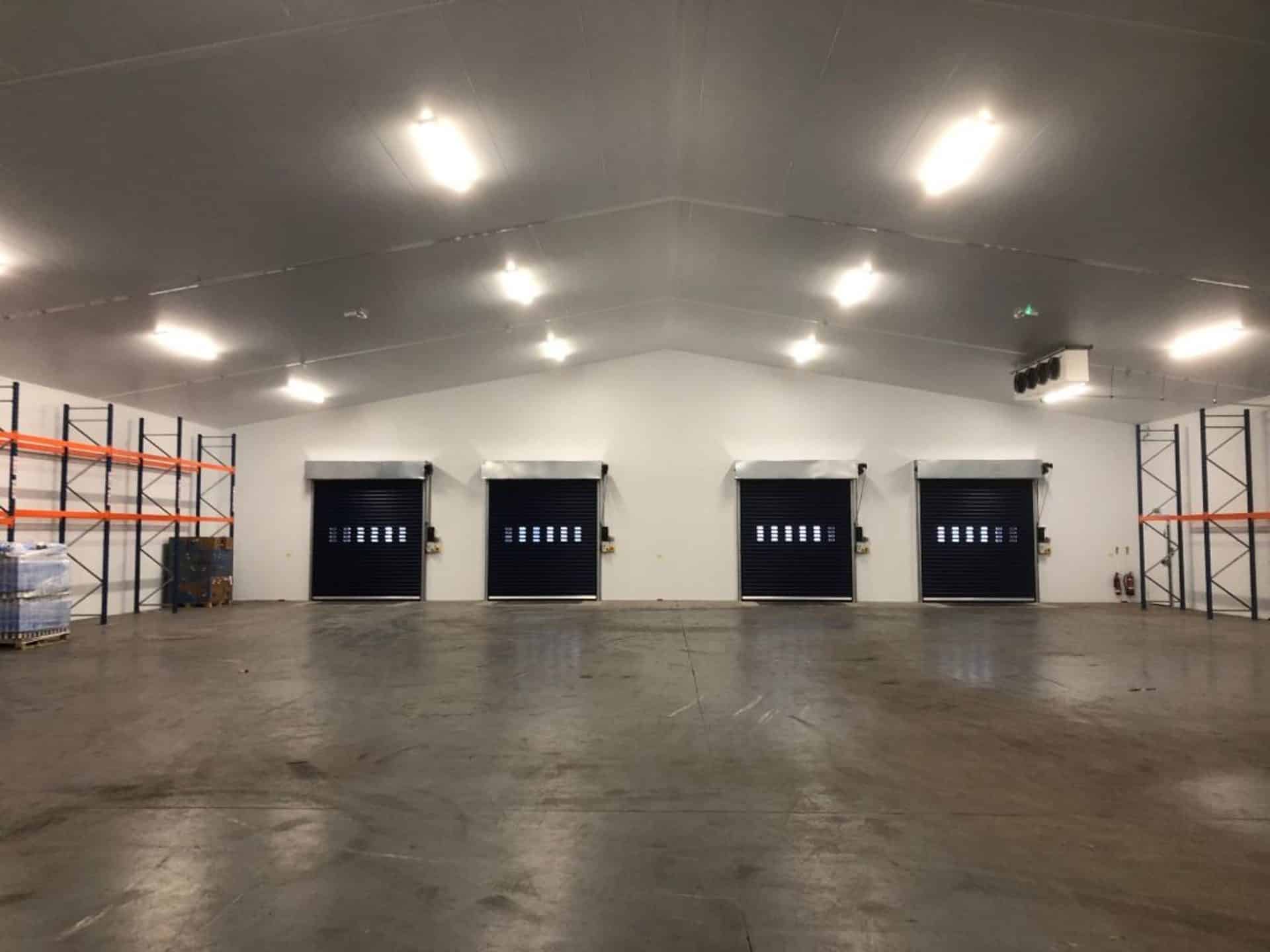 Lancashire Logistics warehouse after - now a cold store
