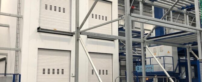 Installation of temperature controlled pods